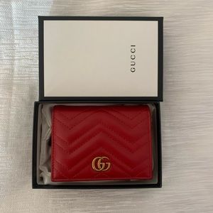 Gucci Marmont Card Case Wallet